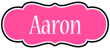 Aaron invitation logo