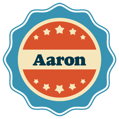 Aaron labels logo