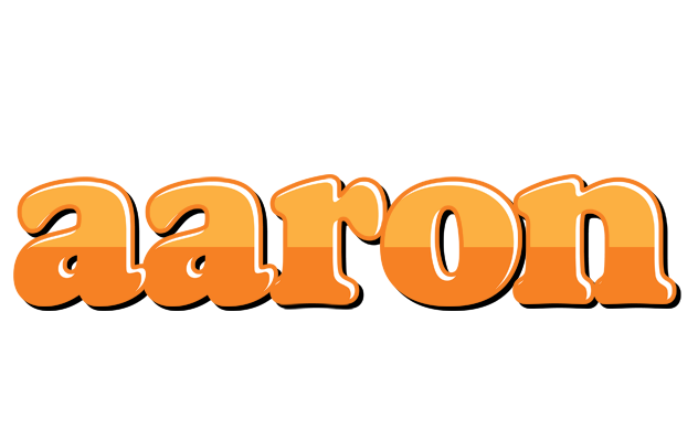 Aaron orange logo