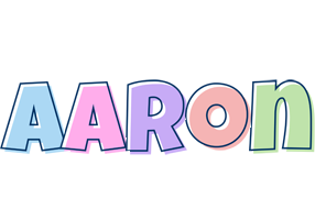 Aaron pastel logo