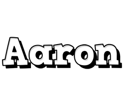 Aaron snowing logo