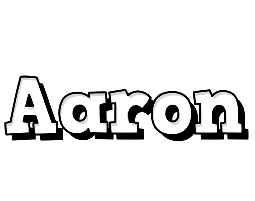 Aaron snowing logo