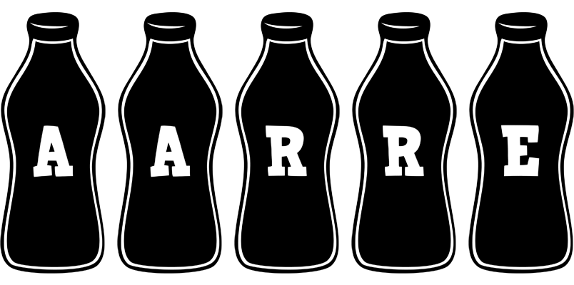 Aarre bottle logo