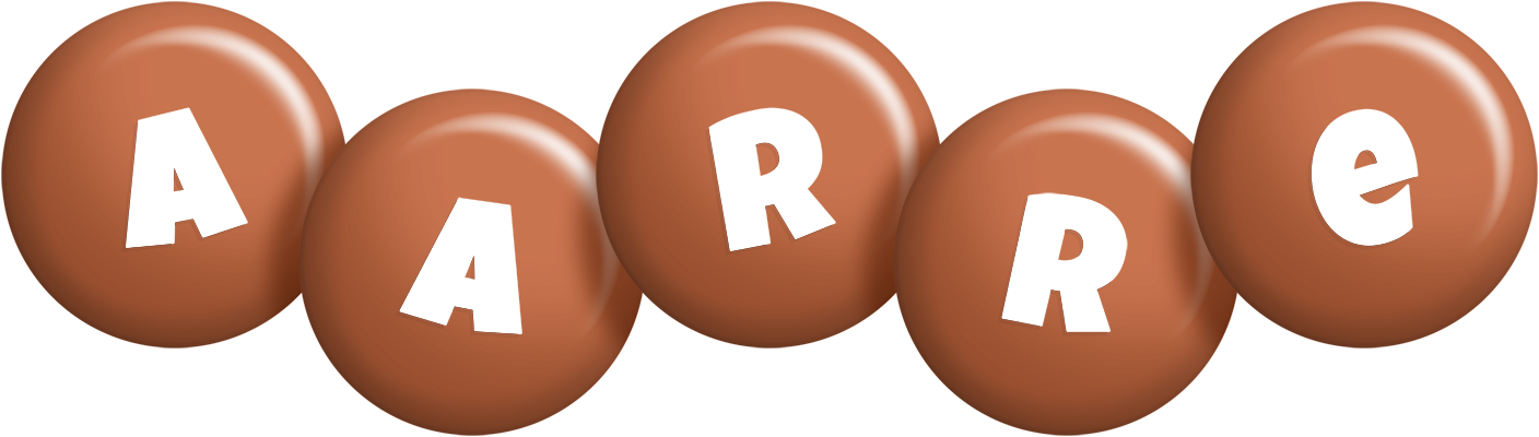 Aarre candy-brown logo