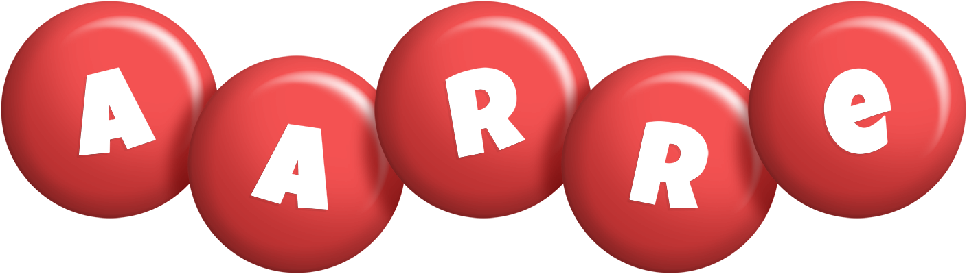 Aarre candy-red logo