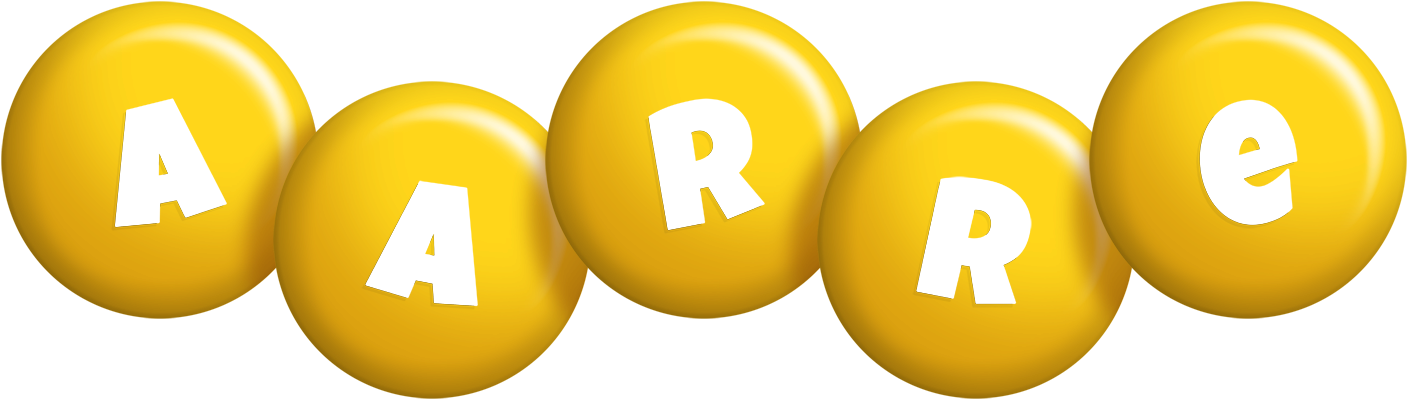 Aarre candy-yellow logo