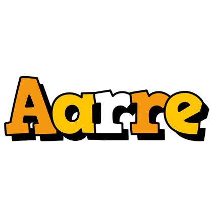 Aarre cartoon logo