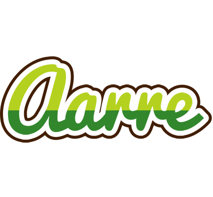 Aarre golfing logo