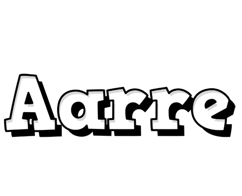 Aarre snowing logo