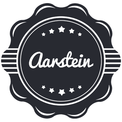 Aarstein badge logo