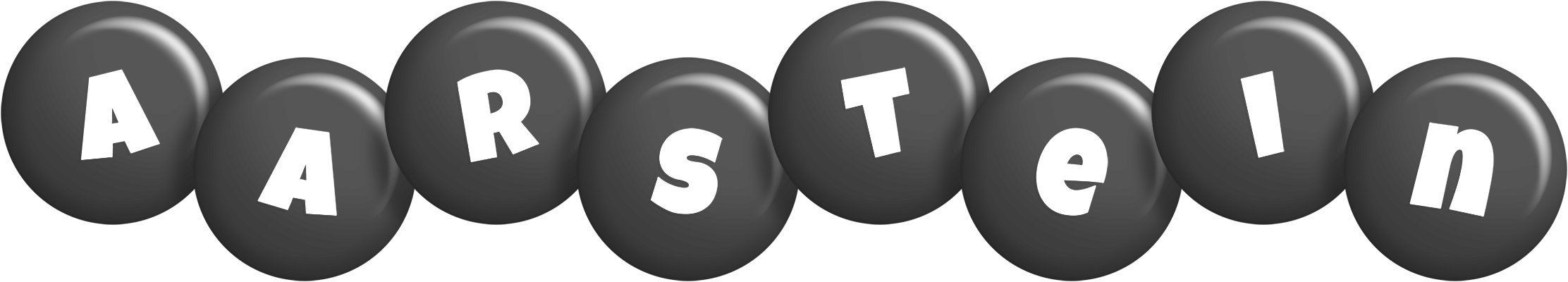 Aarstein candy-black logo
