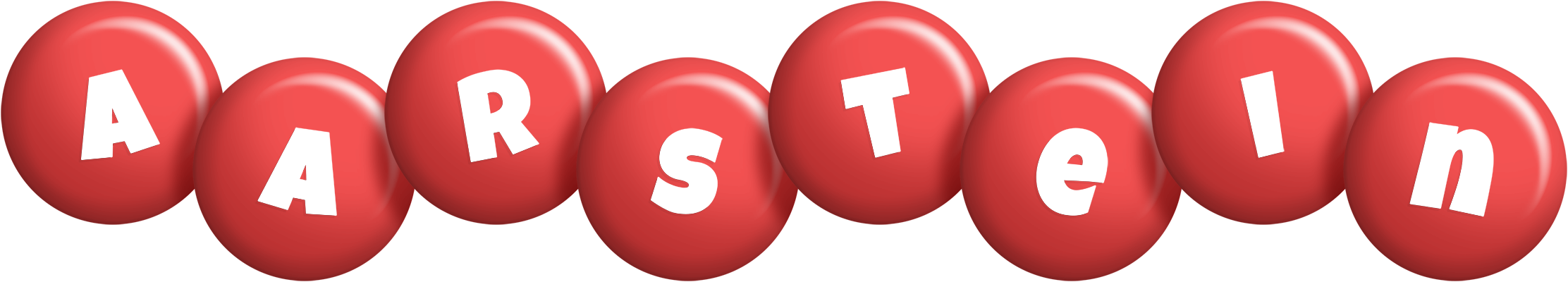 Aarstein candy-red logo