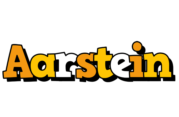 Aarstein cartoon logo