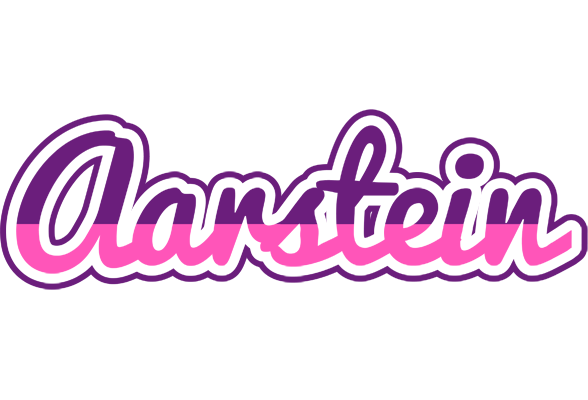 Aarstein cheerful logo
