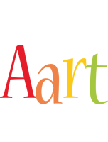 Aart birthday logo