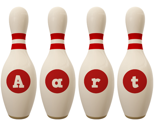 Aart bowling-pin logo
