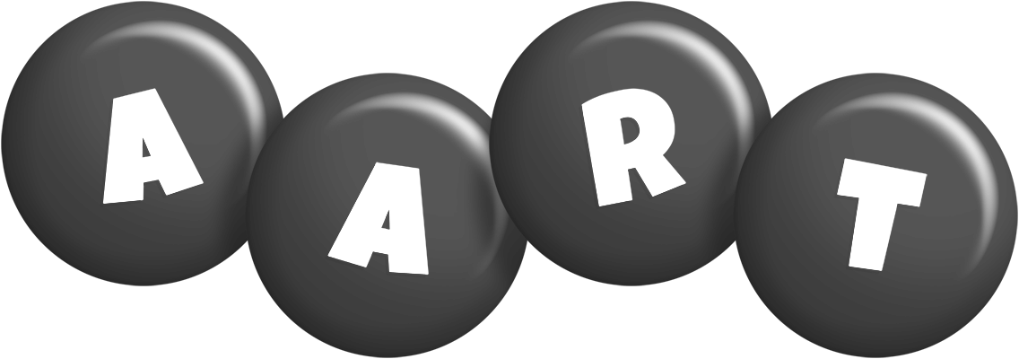 Aart candy-black logo
