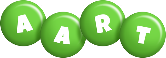 Aart candy-green logo