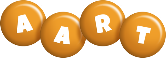 Aart candy-orange logo