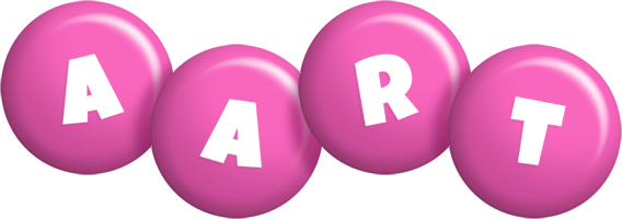 Aart candy-pink logo