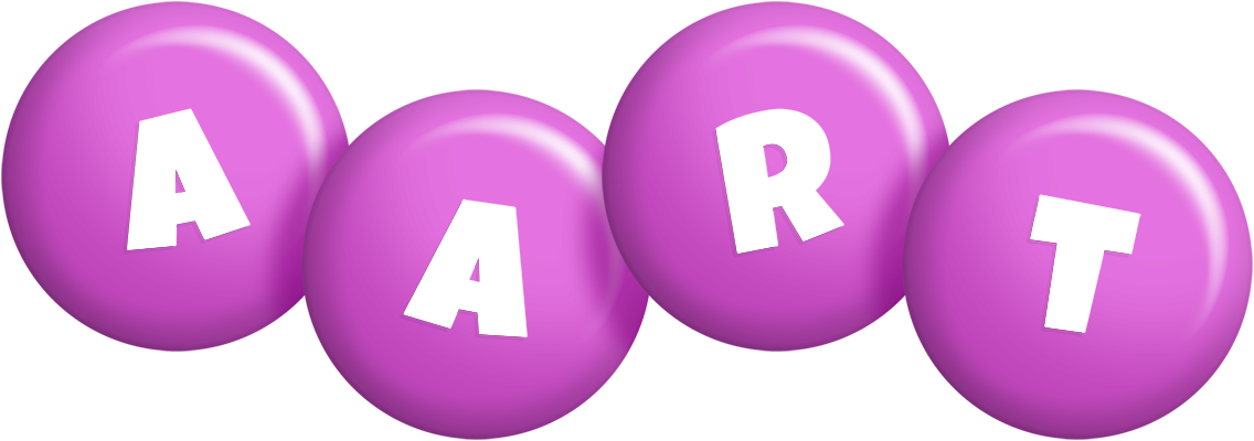Aart candy-purple logo