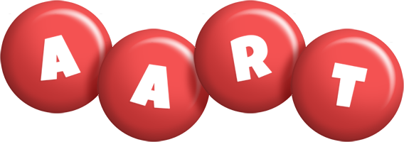 Aart candy-red logo