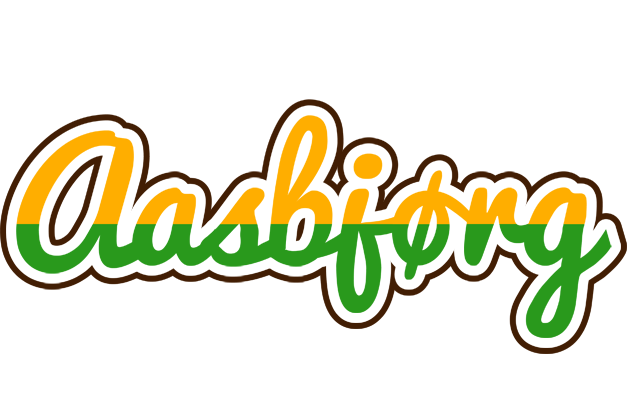 Aasbjørg banana logo