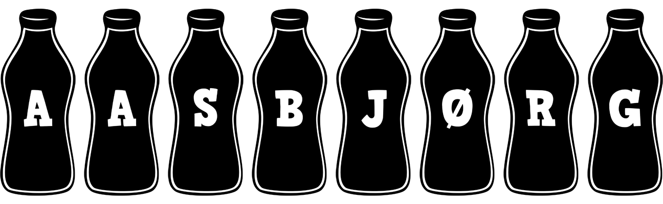 Aasbjørg bottle logo