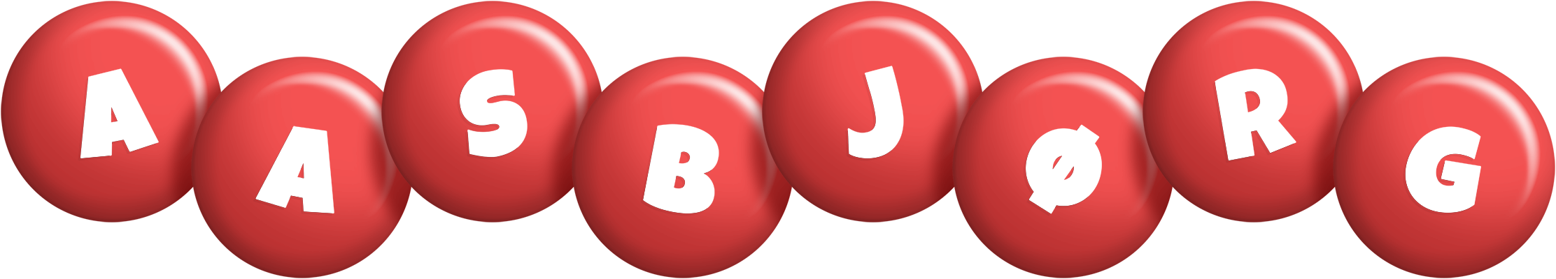 Aasbjørg candy-red logo
