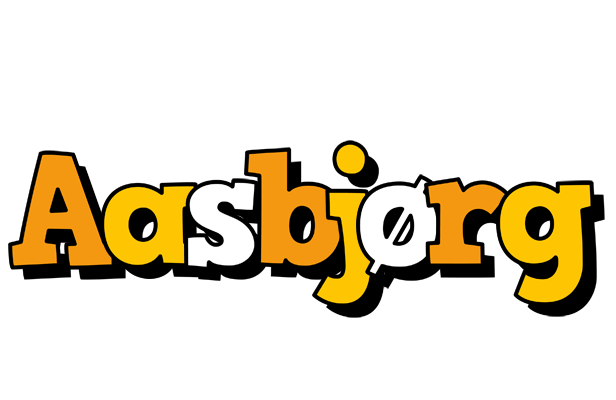 Aasbjørg cartoon logo