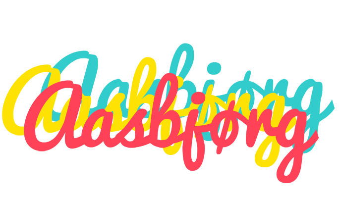 Aasbjørg disco logo