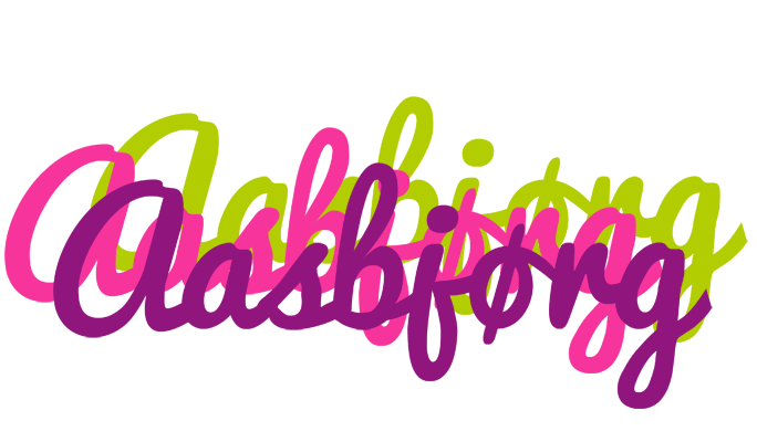 Aasbjørg flowers logo