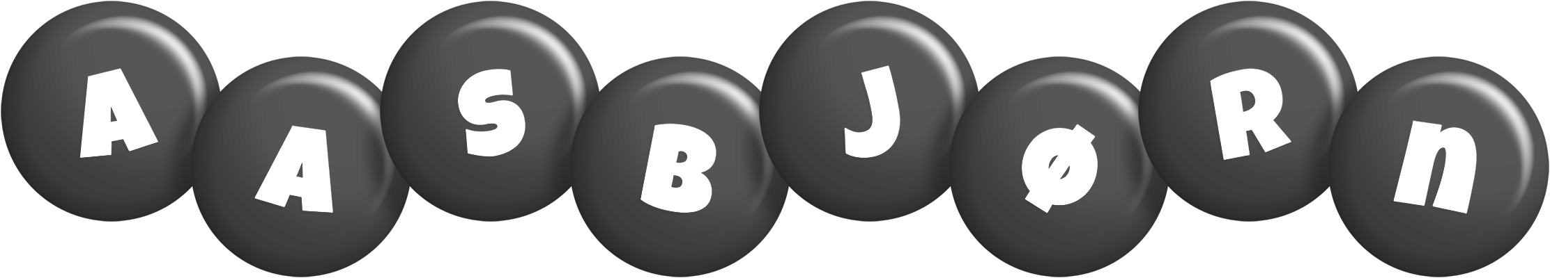 Aasbjørn candy-black logo