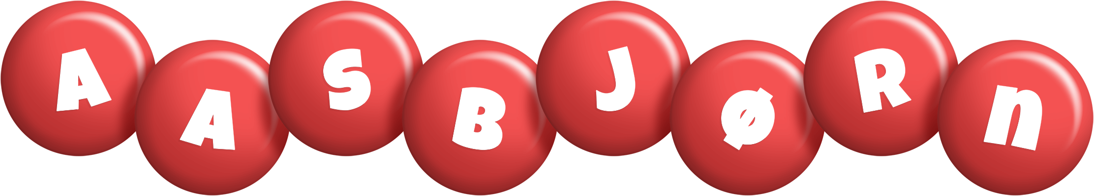 Aasbjørn candy-red logo