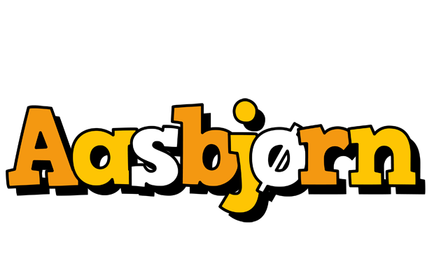 Aasbjørn cartoon logo