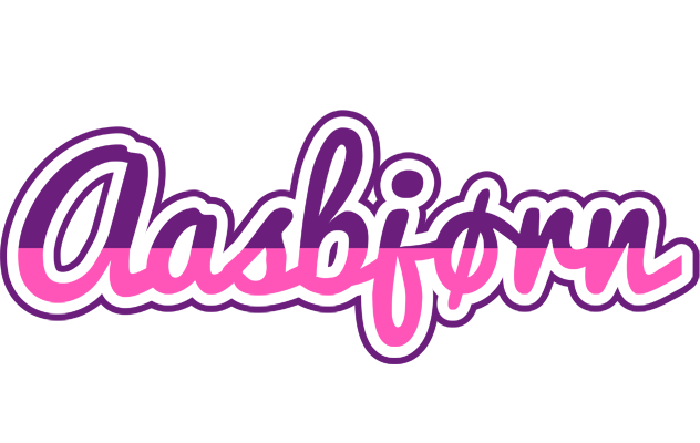 Aasbjørn cheerful logo
