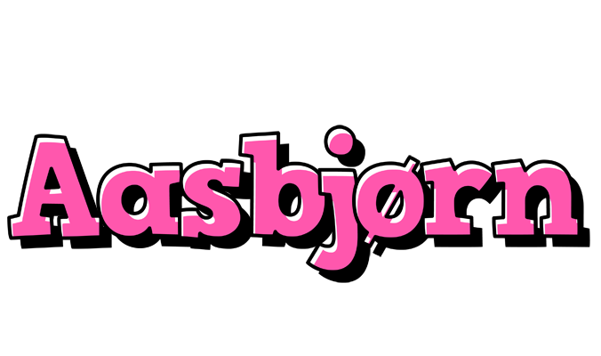 Aasbjørn girlish logo