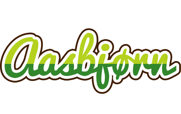Aasbjørn golfing logo