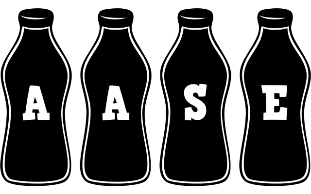 Aase bottle logo