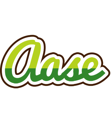 Aase golfing logo