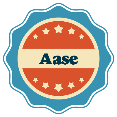 Aase labels logo