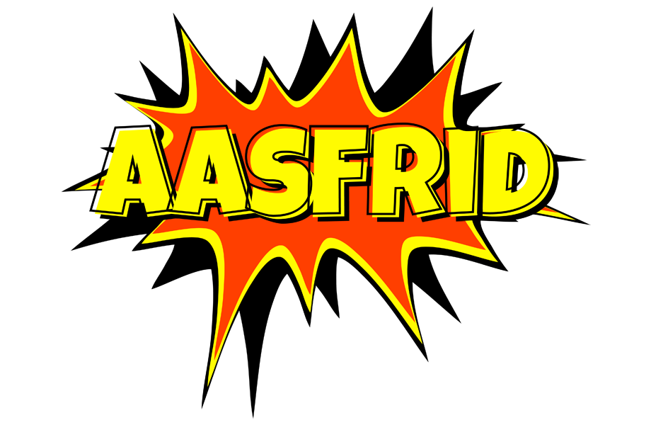 Aasfrid bazinga logo