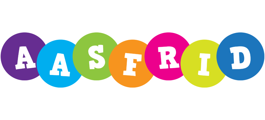 Aasfrid happy logo