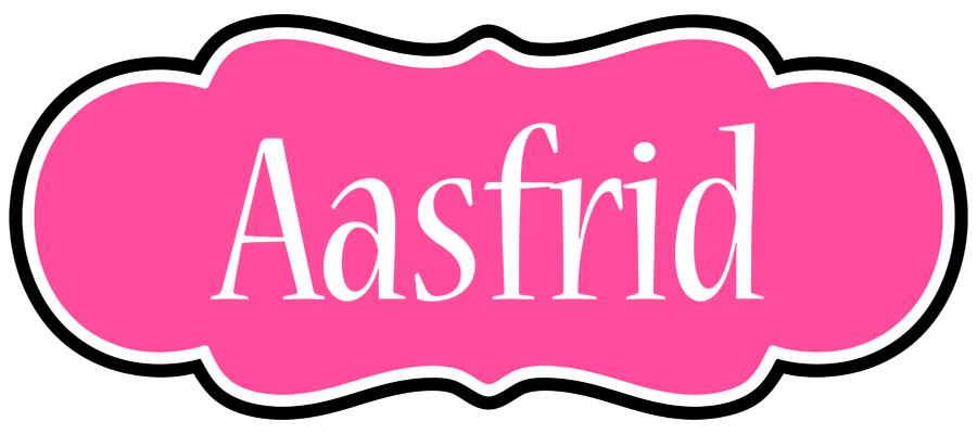 Aasfrid invitation logo