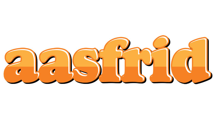 Aasfrid orange logo