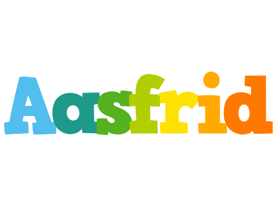 Aasfrid rainbows logo