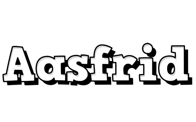 Aasfrid snowing logo