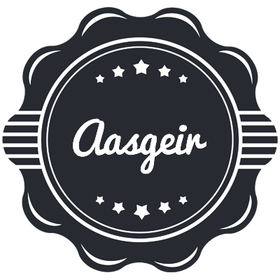 Aasgeir badge logo