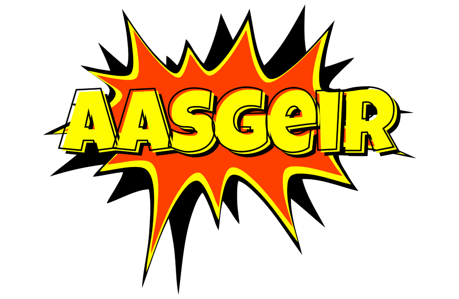 Aasgeir bazinga logo