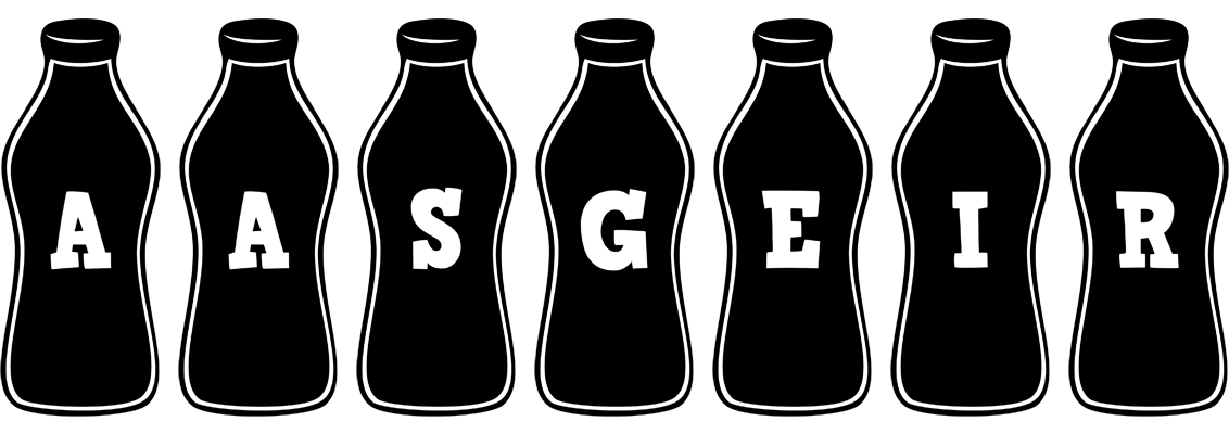 Aasgeir bottle logo